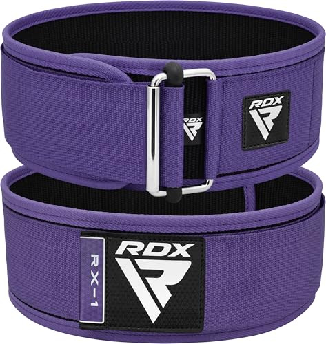 RDX Automatischer Krafttrainingsgürtel, mit Schlüssel, 4 Zoll (10,2 cm) verstellbar, Lendenwirbelstütze, Powerlifting für Gewichtheben, Bodybuilding, Krafttraining, Fitness, Fitnessstudio,