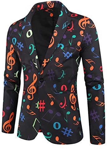 Herren Sakko Glitzer Pailletten Anzugjacke Slim Fit Herrenmode Anzug Silvester Party Kleidung Herren FaschingskostüMe Elegant Mantel Valentinstag Blazer Geschenk Herren Outerwear Jacken-Blazer