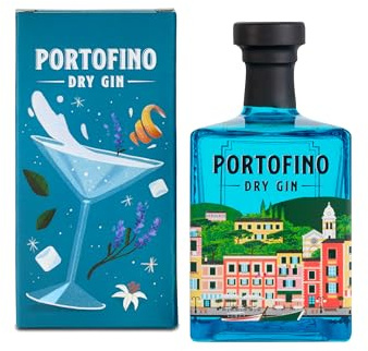 Portofino Dry Gin con astuccio ed. martini cocktail - 500 ml