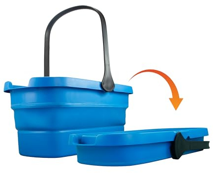 Unger Professioneller zusammenklappbarer Eimer für Reinigung, Waschen und Aufbewahren