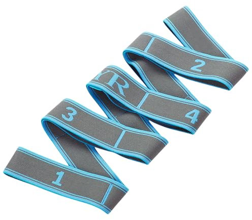 Elastico Fasce di Resistenza, Elastici Fitness per Pilates, Yoga Stretching Band per Yoga, Fitness, Stretching, Allenamento,Blu