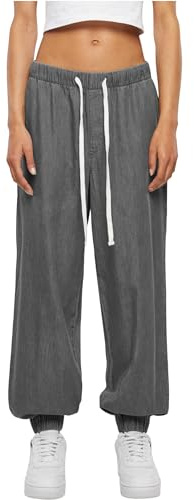 Urban Classics dam Byxor Dambyxor Lätta Denim Joggingbyxor