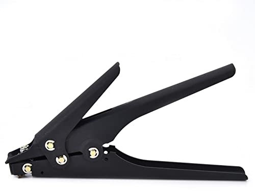 Nylon-Kabelbinder-Spannwerkzeug, Befestigungspistole für Elektriker, 2,3–9,5 Mm Kabelbinder-Befestiger, Integrierte Binde- und Schneidfunktion, Einfach zu Bedienen