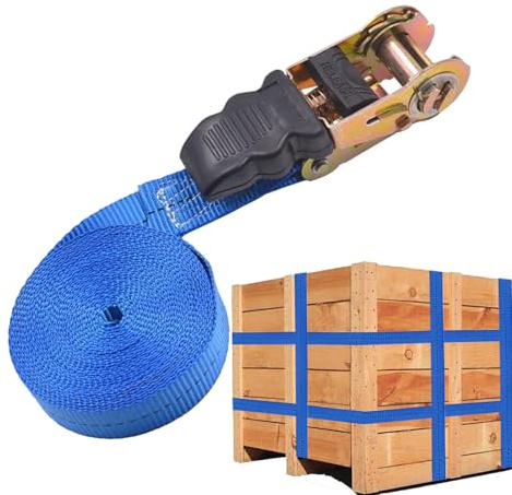 Cinghie a cricchetto con clip di sicurezza, fascette di carico resistenti | Cinghie di sicurezza con cricchetto di ancoraggio sicuro, ad alta resistenza, resistente per rimorchi, furgoni, CA