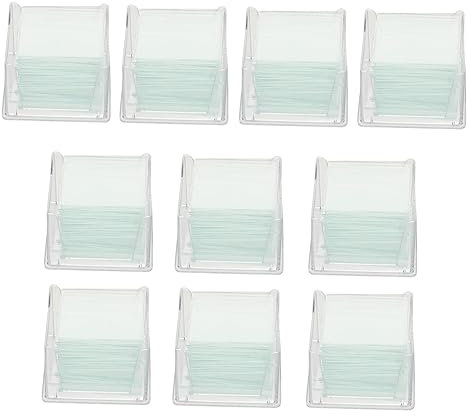 Gatuida 1000stücke Boxen Mikroskop-deckgläser Für Laboranwendungen Vakuumverpackt Anti-beschlag Für Biologische Präparate Und Schulungen