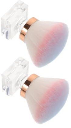 BELLIFFY 2stücke Nagelbürsten Mit Pilzkopf Multifunktionale Pinsel Zum Reinigen Von Fingernägeln Und Zehennägeln Für Nagelpflege Und Makeup-anwendungen