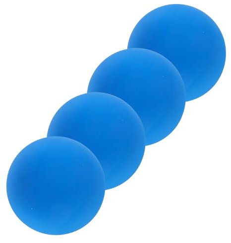 MUELODSIC 4stücke Wandball-Training Bälle Aus Hochelastischem Gummi Squash-bälle Für Junge Mädchen Und Erwachsene Für Wettkämpfe Und Koordinationstraining Blau