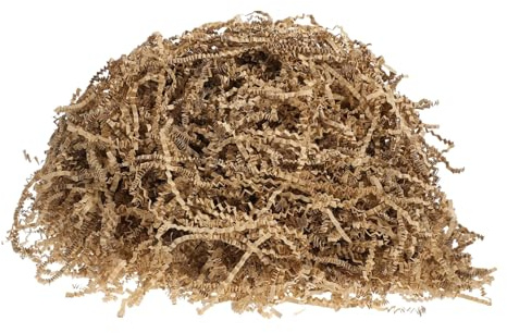 FUNOMOCYA 1bag Crinkle Cut Paper Shred Filler for Floral Arrangements Gift Baskets and Crafts Decorative Cushioning Paper for Packaging and Unboxing Experience