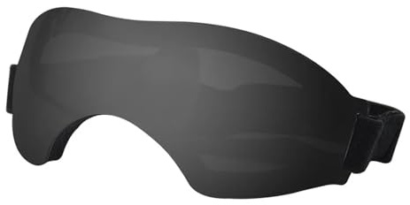 Occhiali Per Cani,Occhiali Da Sole Per Cani Occhiali da sole for cani resistenti ai raggi UV, al vento e alla pioggia, di piccola media taglia(Black,M)