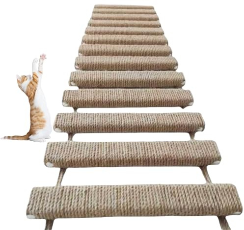 Indoor Katzenleiter,100 cm Kätzchen Kletterzubehör - Senioren Katzen Wandregale,Für Haustiereltern Trainer Tierliebhaber Für Büro Wohnung Schlafzimmer Wohnzimmer Studierzimmer Und