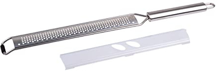 c|h|g Reibe EasyDo, Universalreibe aus Edelstahl mit Klingenschutz, 39 x 3.5 x 1.5 cm, rostfrei und langlebig, 3455-00