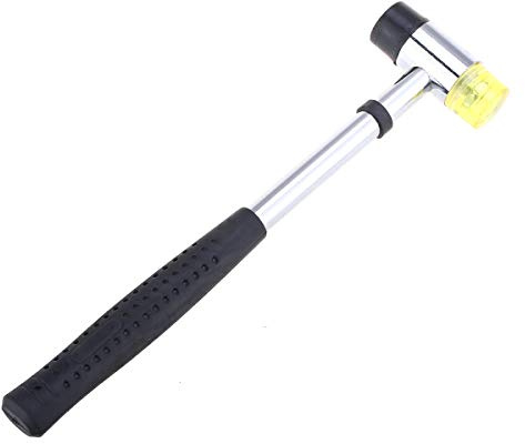 Musiclily Basic 25cm Länge Doppelköpfig Bund Fret Hammer Gummi Dual-Face Bunddraht Mallet für Gitarrenbass Ukelele Banjo Mandoline
