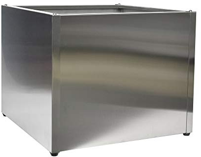 Köhko® Designer Pflanzrahmen aus Edelstahl als Bausatz QUADER 100x100x50 cm
