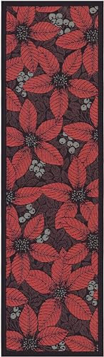 Ekelund - Tischläufer Christmas Flower 900 35x120 cm 100% Baumwolle