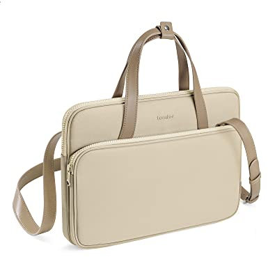 tomtoc 14 Zoll Laptoptasche für Neu 14-Zoll MacBook Pro M4/M3/M2/M1 Pro/Max (2024-2021) A3112 A3401 A3185, 13 Zoll MacBook Air/Pro, 14 Acer ASUS Dell HP ThinkPad Computer Schultertasche