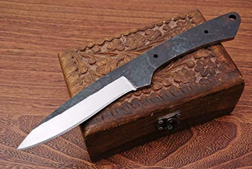 Rohling Messerklinge Klinge Karbonstahl 1095 Carbon Jagd Nicker 763EA