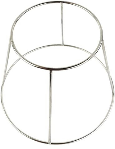 Housoutil Supporto Piatto Acciaio Inossidabile Per Frutti Di Mare E Pizza Doppio Stand Multiuso Per Cucina Ristorante E Servizio Vassoi 10.6X7.9X5.9 Pollici