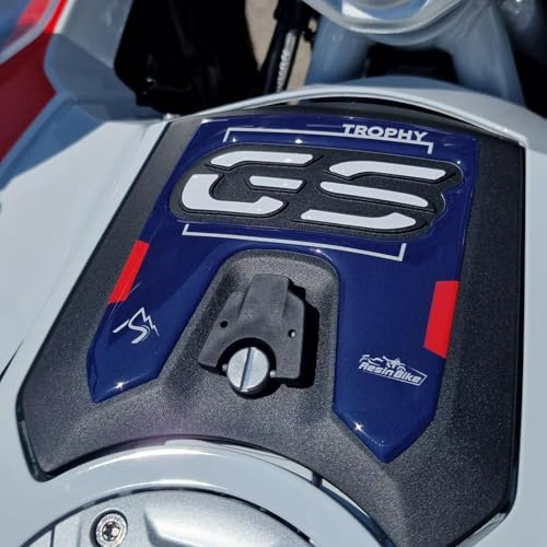 Resin Bike Motorcycle 3D Stickers Compatible with BMW R 1250 GS Adventure Trophy 2021-2024. Storage Compartment Protections from Impact and Scratches. Resin Stickers - Gadget Moto