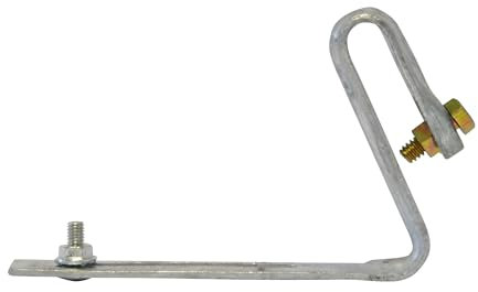 Jardibric – Pinza de metal para canalón – Accesorio para manta ondulada, elementos horizontales – Mejora la estabilidad de tu sistema de drenaje