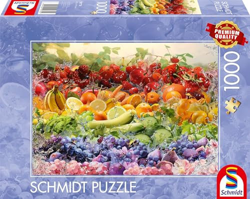 Schmidt Spiele 59770 Frucht-Cocktail, 1000 Teile Puzzle