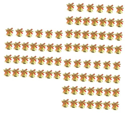 Cabilock 81 STK Weihnachtliche Dekorative Requisiten Dekorationen Fürs Auto Weihnachtsbaum Glockenschmuck Dekorationen Weihnachtsglockenschmuck Weihnachten Hängende Glocke