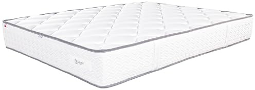 Luxury Literie Matelas 180x200 cm, Iris, 20cm, mémoire de Forme, indépendance du Couchage, Face été/Hiver