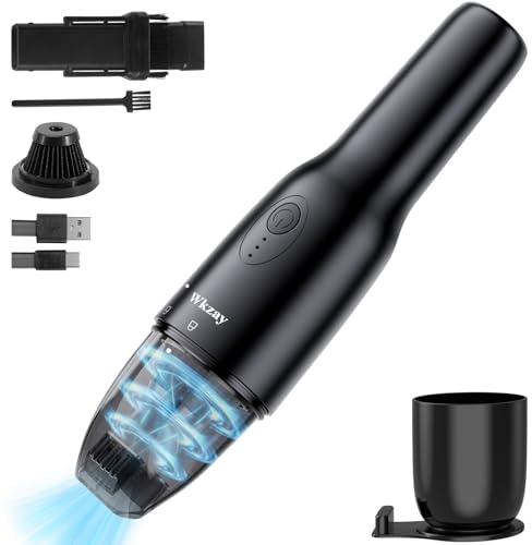 Potente aspirapolvere portatile senza fili: motore brushless aspirazione 16000 Pa | Ricaricabile leggero e portatile pulizia in casa