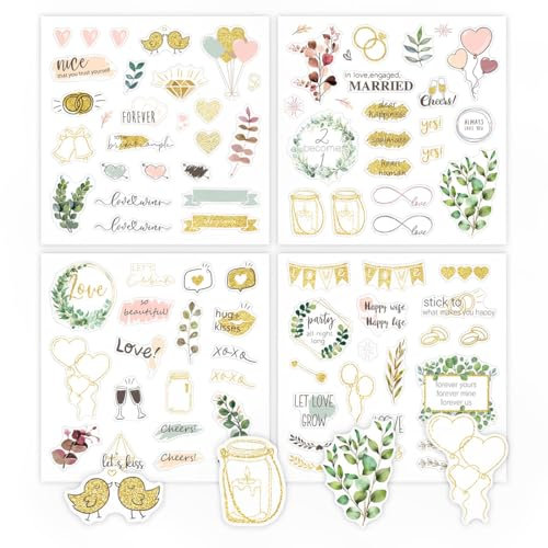 Cumpleaños pegatinas（80 motivos），pegatinas para álbumes de fotos o libros de visitas，cariñosamente diseñado cumpleaños pegatinas，pegatinas para adultos en un diseño elegante.