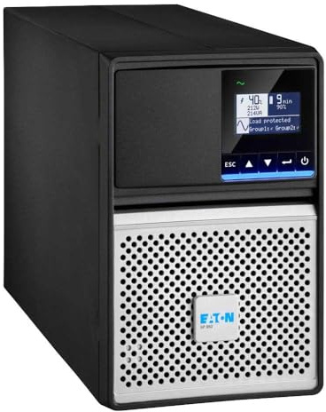 Eaton 5p 850i - Gen 2 - Ups - Tower - 200/208/220/230/240 V C.a. V - 680 Watt - 850 Va - 1 Fase - 7 Ah - RS-232, Usb - Connettori Di Uscita 6 - Nero/