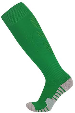 LXRHLIKG Calzini da Scherma Sportivi per Spada, Sciabola, Fioretto, Calze da Scherma Traspiranti e Assorbenti, Attrezzatura da Scherma Unisex Calzini Protettivi da Allenamento(Green,S)