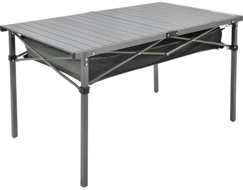 OUTSIDER Portable Aluminum Roll-Up Camping Table