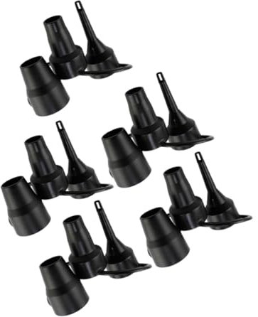 UKCOCO 5 Sets Plastic Air Pump Nozzles Replacement Air Bed Inflatable Mattress Pump Attachments for Inflatables Accessories