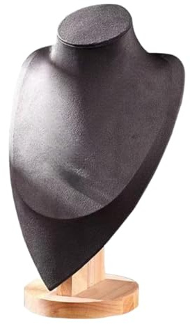 kowaku Schmuckbüste, Halsketten-Ausstellungsstand, Verkaufsvitrine, Mode-Halsketten-Mannequin, Schmuck-Organizer für Schminktisch, Arbeitsplatte, Damen, L