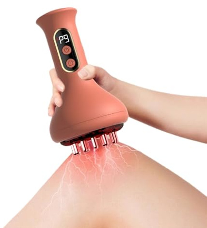 Herramienta Anticelulitis, Moldeador Corporal Portátil con Tecnología de Masaje, Aparato Moldeador Multimodo Ajustable para Cuello Cintura Vientre Muslos Cara Abdomen, Uso Diario en Hogar Viajes Spa P