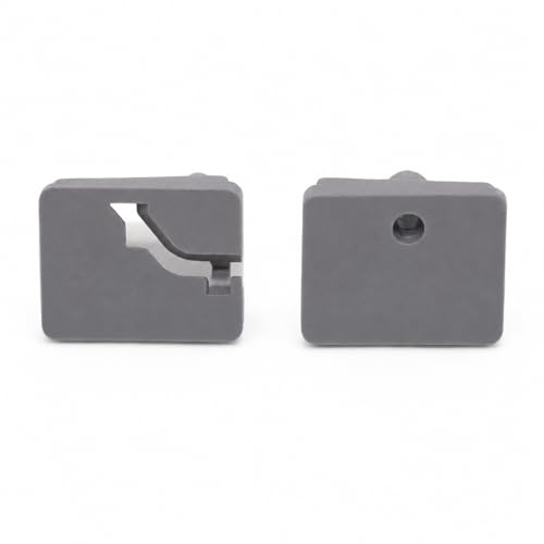 Support de Store Compatible VELUX V21 et VES – Paire de Supports Gauche + Droite pour Store intérieur, occultant et Brise-Vue – Plastique Gris résistant aux UV – GGL GHL GPL