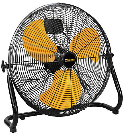 Master 20 Industrial High Velocity Floor Fan with 3 Speed Settings. Use for Shop, Garage or Warehouse. All Metal Construction (MAC-20F)
