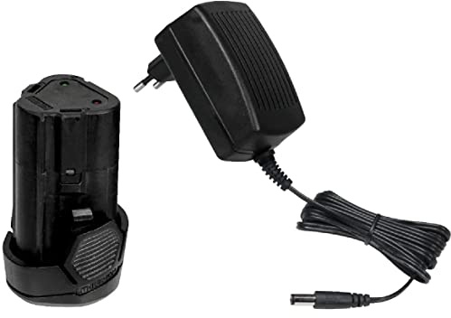 Valex Kit 12V, Batteria da 1,3Ah e caricabatterie da 1,5A, compatibile con Gamma OneAll da 12V