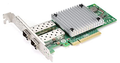 Tarjeta de Red Nic PCI-E de 6COMGIGA de 10 GB Frente a Intel X710-DA2, Puertos SFP+ duales, con Intel Windows/Linux/ESX
