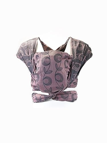 Babytragetuch aus 100% Bio-Baumwolle | Gr. 7 (520cm) | ab Geburt bis Ende der Tragezeit | diagonal elastisch gewebt | nachhaltig produzierte Garne | Lale Laetitia