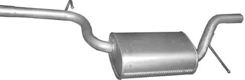 POLMO 30.60 Mittelschalldämpfer Kompatibel mit VW Passat Variant 3C5