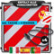 MATADORES Premium 3in1 Warntafel für Italien UND Spanien + Portugal | + Tasche + 4 Spanngurte | Aluminium, 50x50cm, reflektierend | Für Fahrradträger/Heckträger