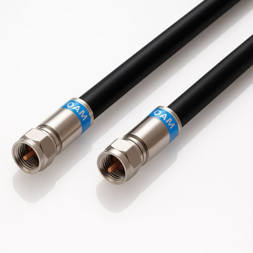 XMediasat Kathrein Sat-Kabel 4m Hochwertiges Koaxialkabel (Class A++ 130 dB UV-Beständig halogenfrei) - LNB zu Multischalter - Mit Cabelcon F-Steckern - Für Außenbereich konfektioniert