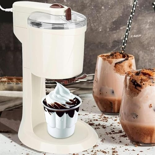 Ice Cream Maker ice Cream Maker Dispenser 1000ML Soft Serve ice Cream Van Household ice Cream Maker Machine for Dessert Yoghurt Cone Home