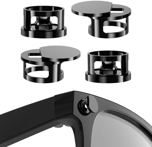 Couvre-lentilles LED ajustables pour RayBan Meta Wayfarer, Skyler, Oakley, Headliner Accessoires, Couvre-lentilles en plastique LED pour lunettes Meta, blocage facile de la lumière lors de l