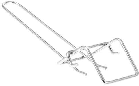 LOLIPPYY Pinza Antiscottatura in Acciaio Inossidabile per Teglia da Forno Clip Ergonomica per Rimuovere Contenitori Caldi Utensile da Cucina Resistente per Casa Pasticceria e Ristorante
