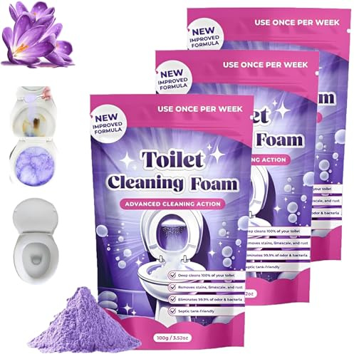 Wc-Reiniger, 2026 Neu Toilet Cleaner Wc-Reinigungsschaum, FüR Strahlend Saubere Toiletten (3 Artikel)
