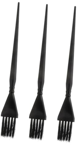 DIYEAH Set 3 Pennelli per Tintura Chioma da Salone, Spazzola per Colorazione Professionale Setole Flessibili, Strumento per Trattamenti e Balsami, Uso Domestico e Colore Colore Casuale