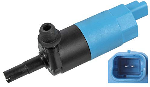 febi bilstein 109447 Waschwasserpumpe für Scheinwerferreinigungsanlage, mit Dichtring, 1 Stück