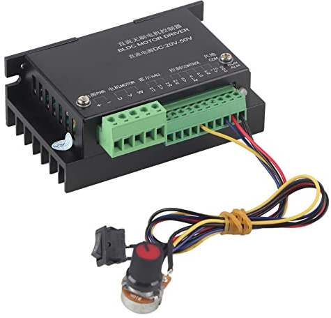 BLDC-Motortreiber WS55-220 DC 48V 500W 3-Phasen Hochgeschwindigkeits-CNC-Brushless-Spindel-Controller Motordrehzahlregler für Maschinensteuerung und Präzisionsanwendungen
