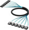 Kirolle 1.0m/3.28ft High Speed Sata Cable 3 Up to 6Gbps(6pcs/set), Sas Cable for Server HDD SDD Computer CD DVD Drivers